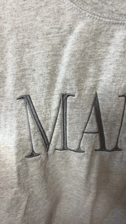 MAMA Sweater XL Gray