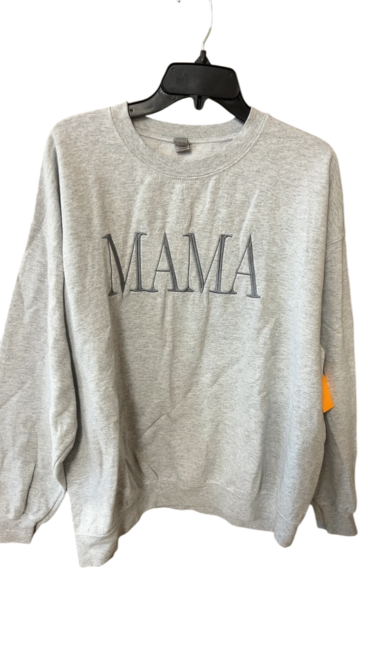 MAMA Sweater XL Gray
