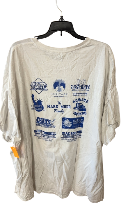 Bears T-Shirt 4XL White