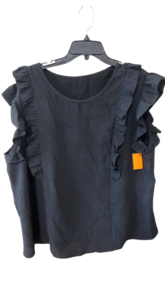 Blouse 3XL Black
