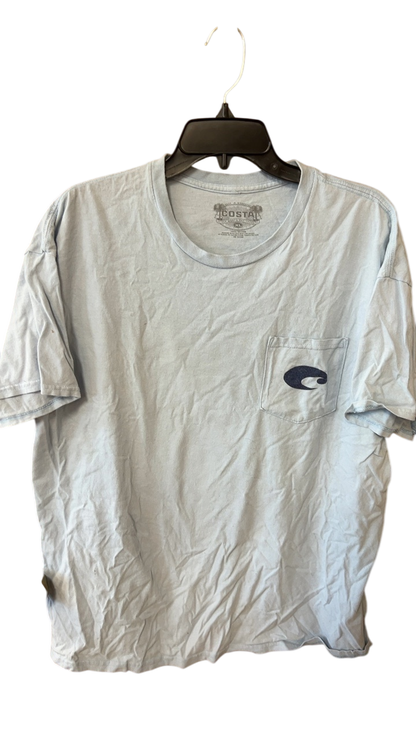 MENS Costa T-Shirt XL Light Blue
