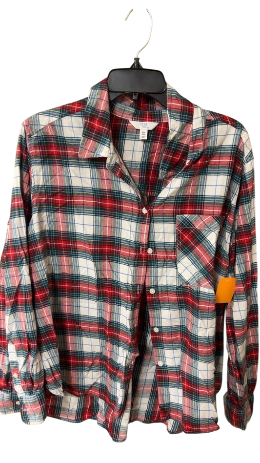 TIME@TRU Shirt XXL Red, White, Green, and Blue