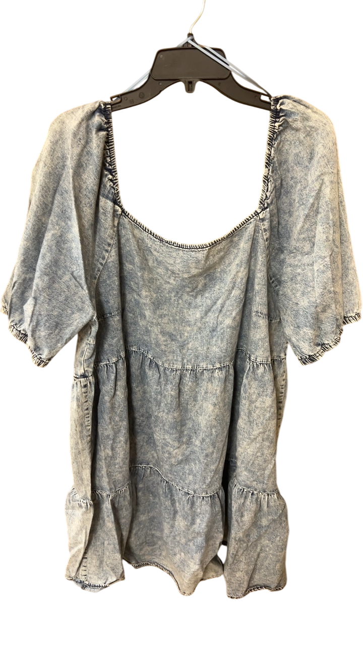 Dress 3X Blue