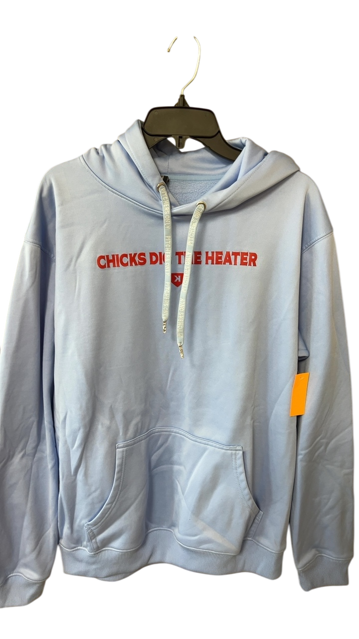 MENS Baseball Hoodie XL Light gray