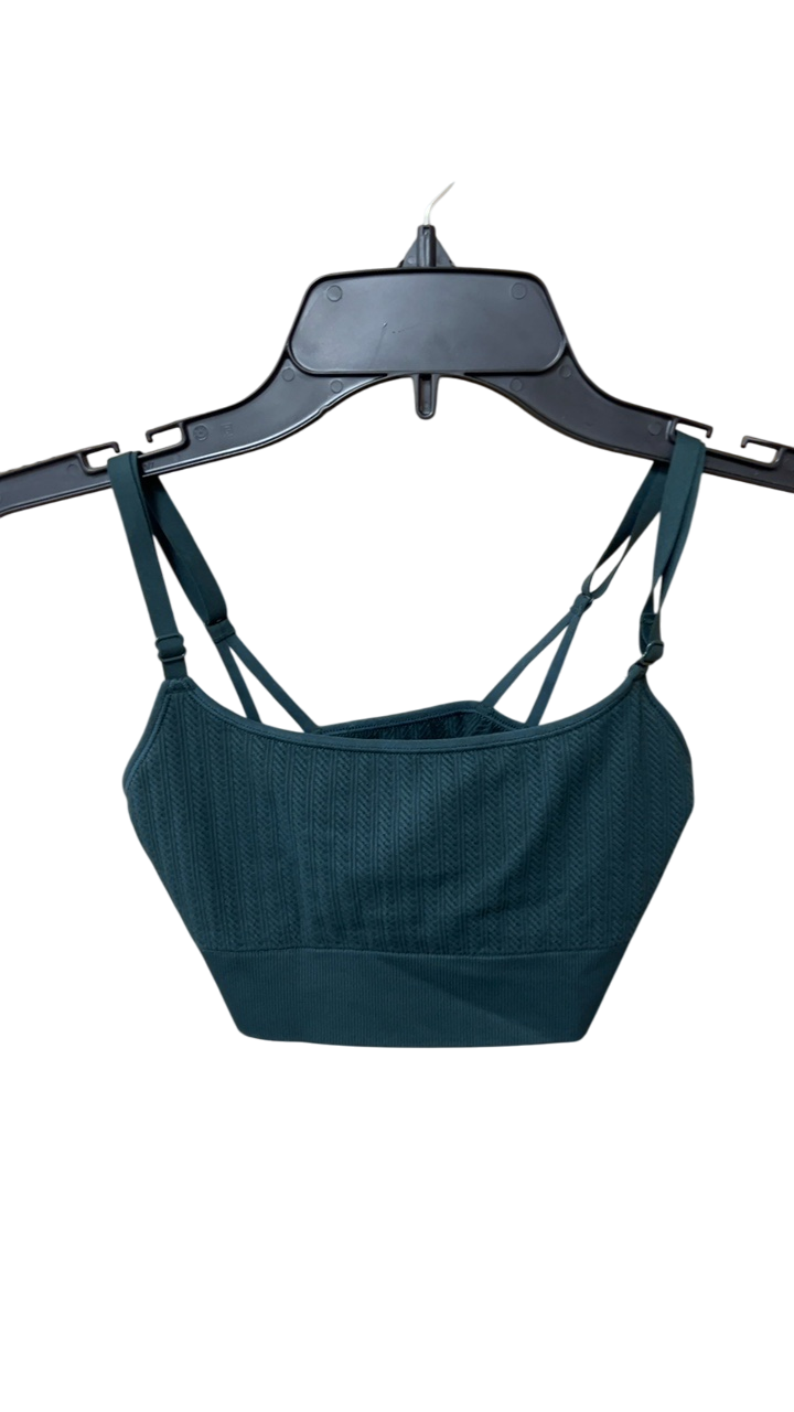PINK Sports Bra XS Dark Green