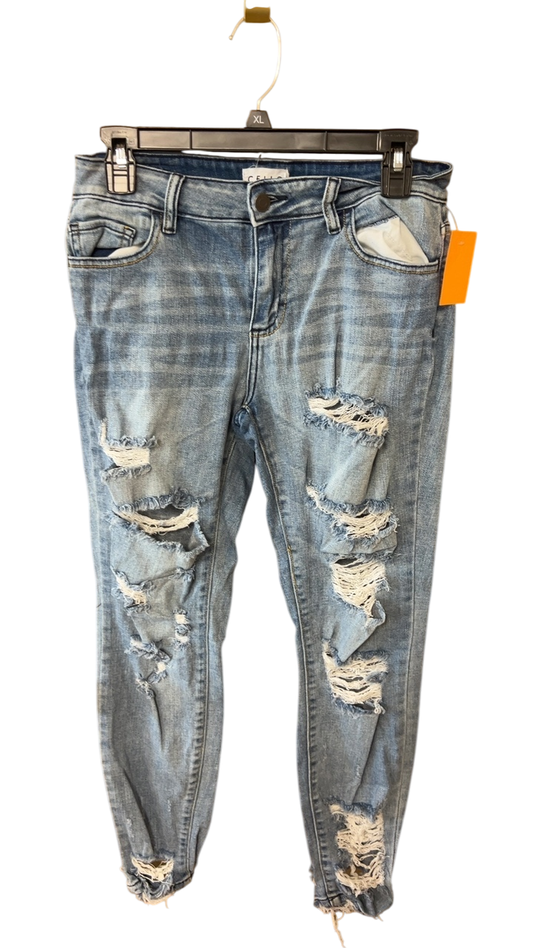 Cello Pants 7 Light blue