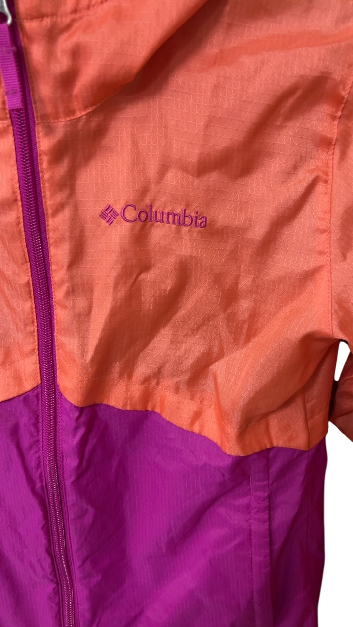 Columbia Jacket YOUTH 7/8 Pink and orange