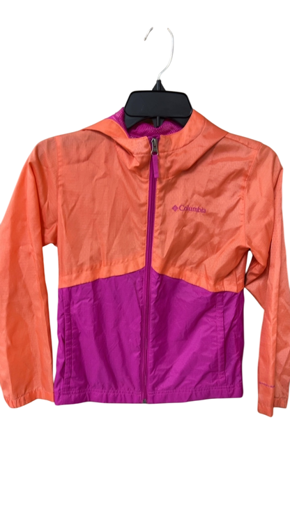 Columbia Jacket YOUTH 7/8 Pink and orange
