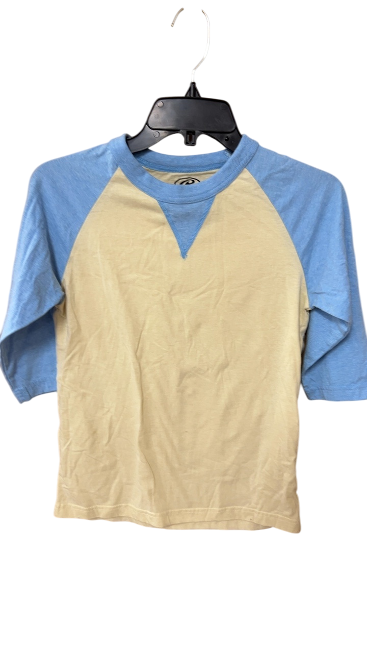 T-Shirt YOUTH Medium Beige and Blue