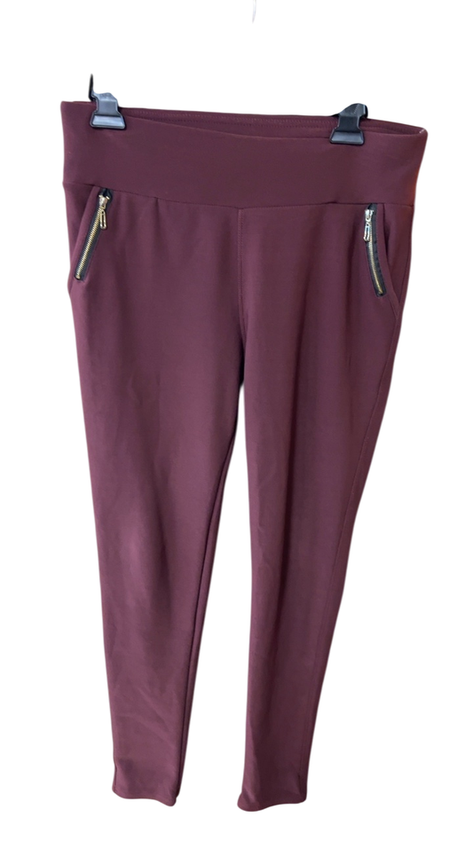Pants Large Burgundy