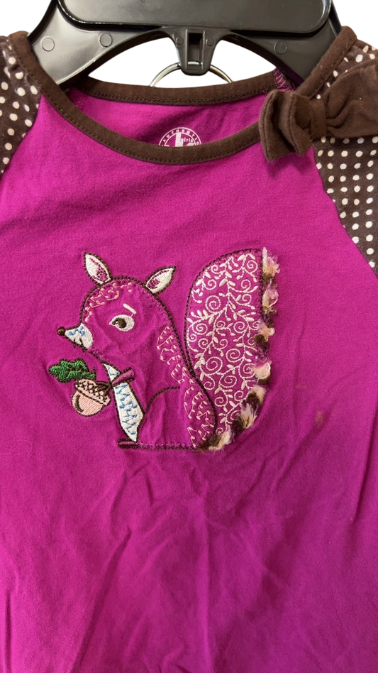 YOUTH 2 piece set 4t Pink and brown