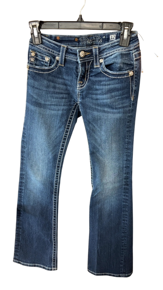 YOUTH Miss Me Pants 12 Dark blue