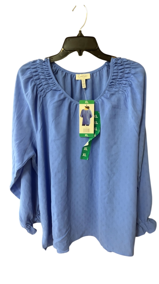 Jessica Simpson Blouse XL Light blue