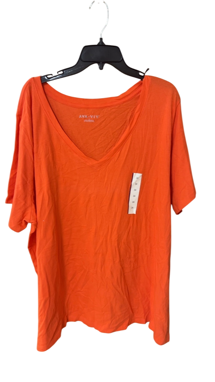 AVA VIV T-Shirt 3X Orange