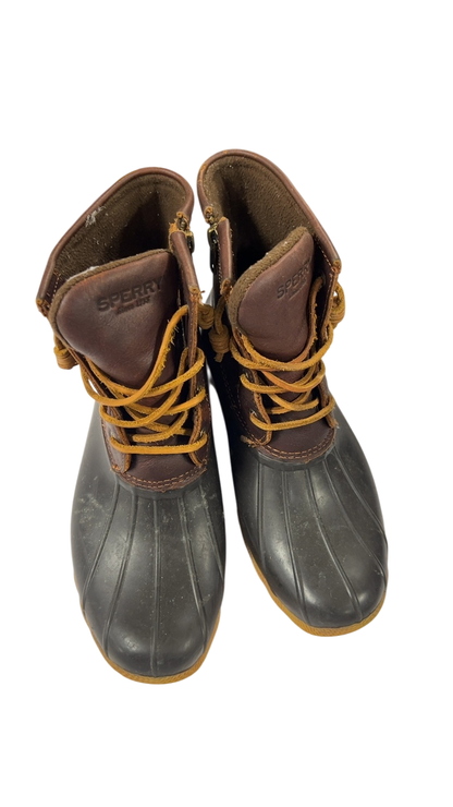 Sperry Boots 7.5 Brown and black