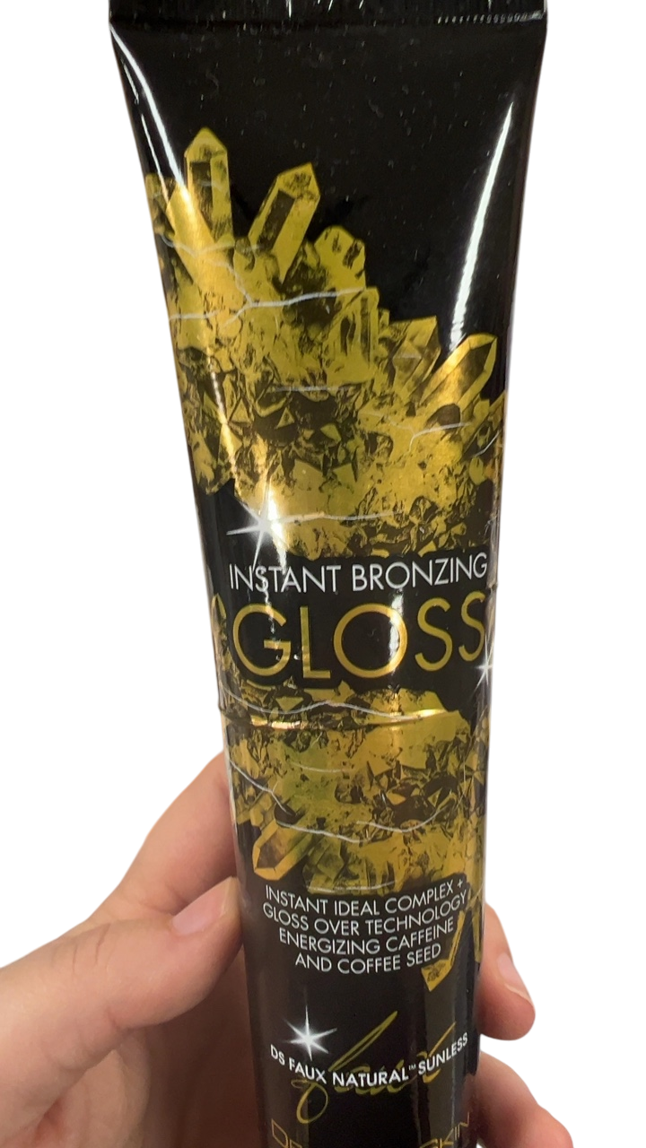 Beauty Tanning Black and Gold