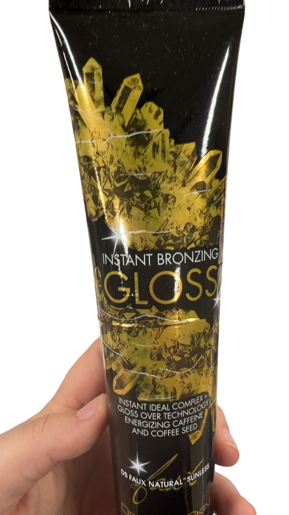Beauty Tanning Black and Gold