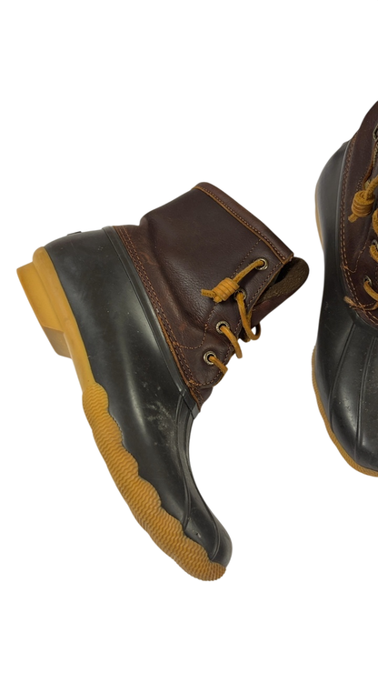 Sperry Boots 7.5 Brown and black