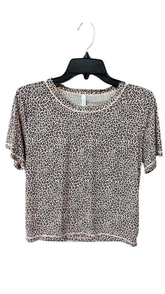 Fabletics Top Medium Beige and Brown