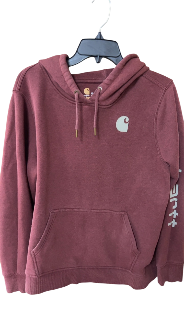Carhartt Hoodie XL Maroon