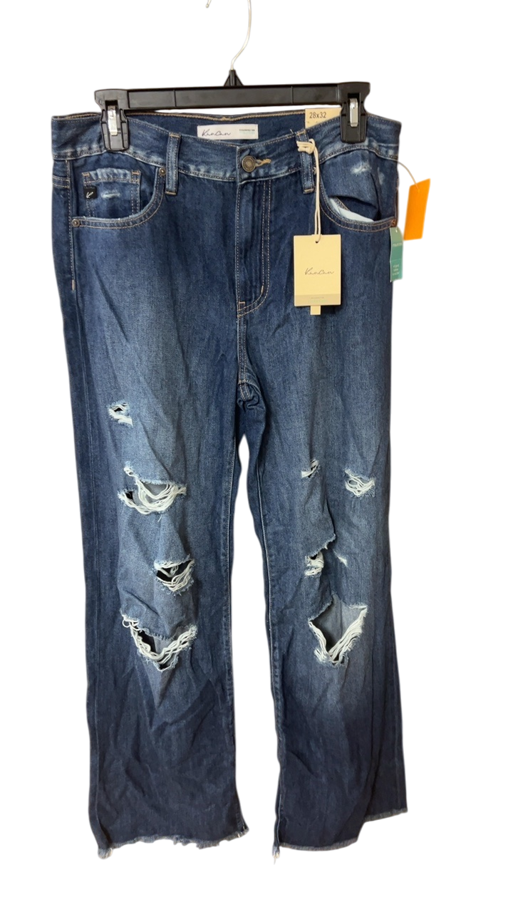 Kancan Pants 28 Waist Blue