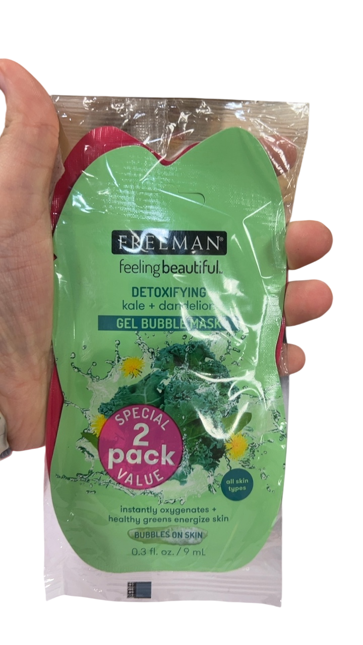 Freeman Face Mask Green, Red