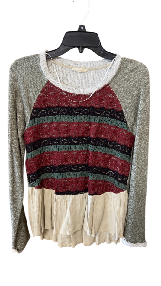 Sweater Small Beige, Red, Black, Green