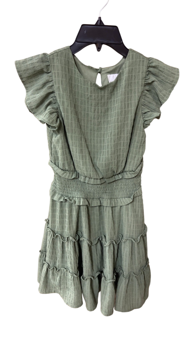 Unknown Dress YOUTH 10 Olive Green