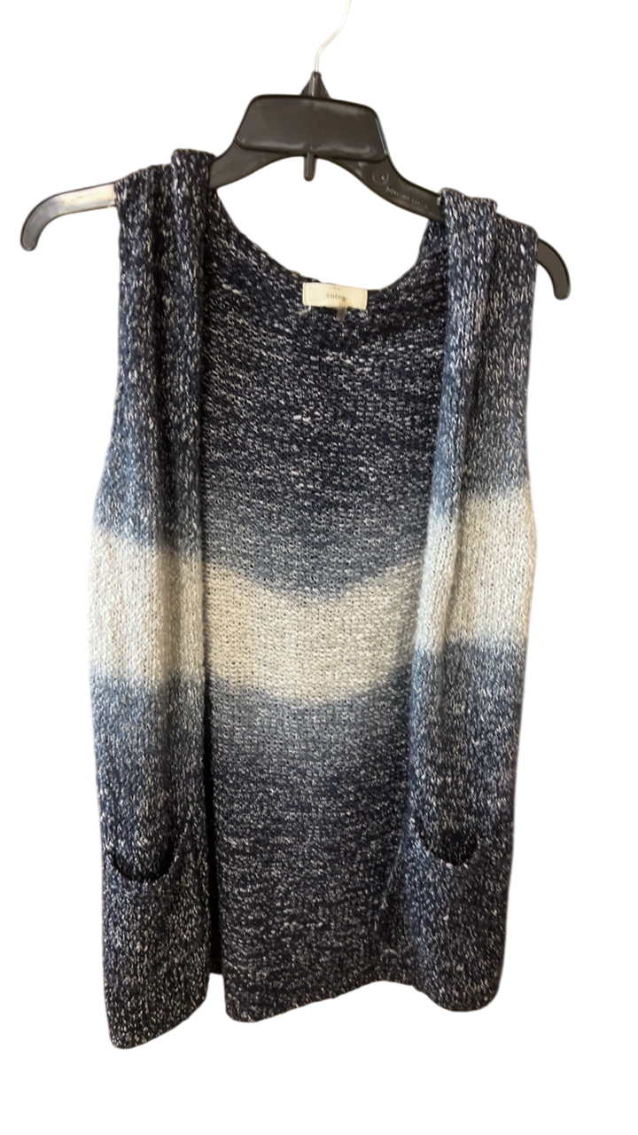 Vest Small Navy blue, Beige