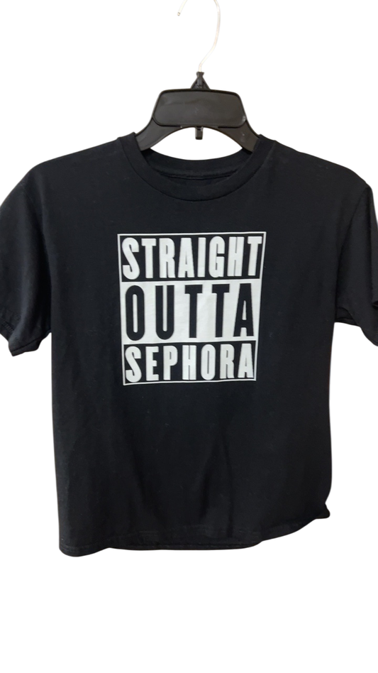 T-Shirt YOUTH 10/12 Black