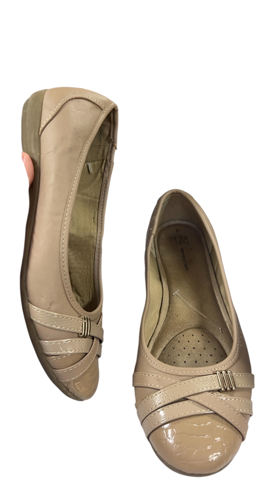 Walmart Ballet Flats 8 Beige
