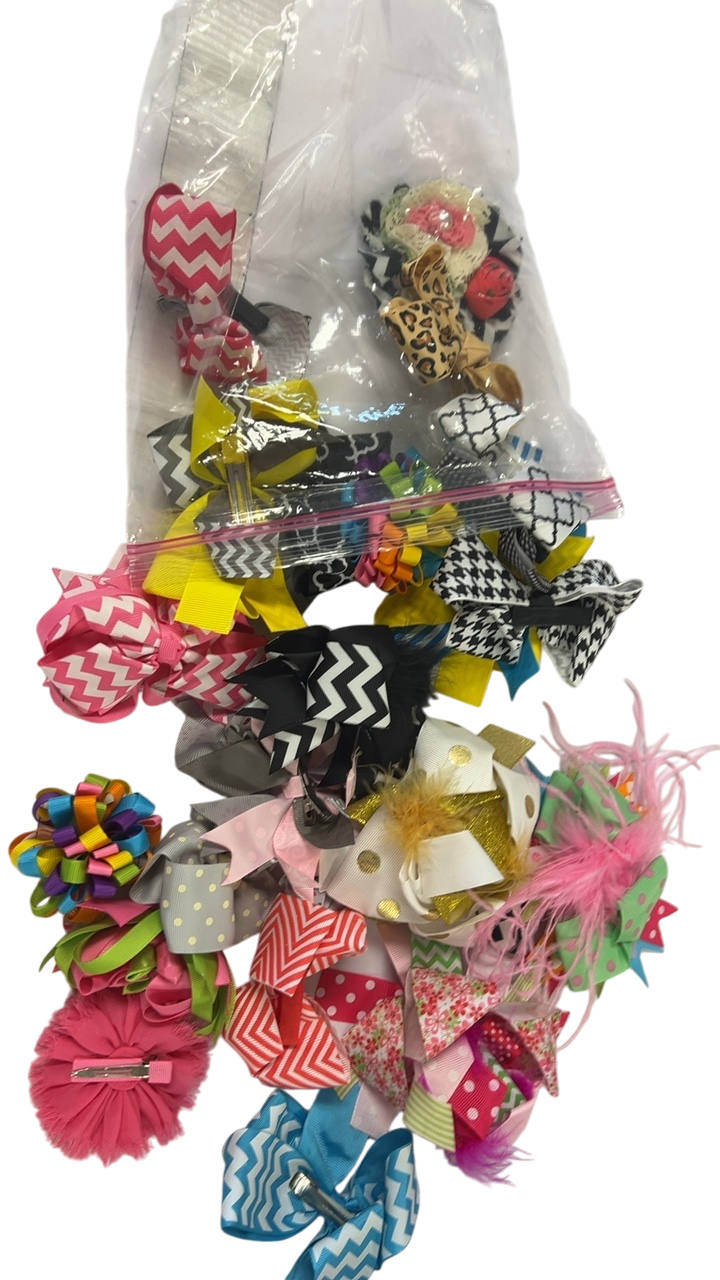 Bag of Hair Accessories Mixed Colors