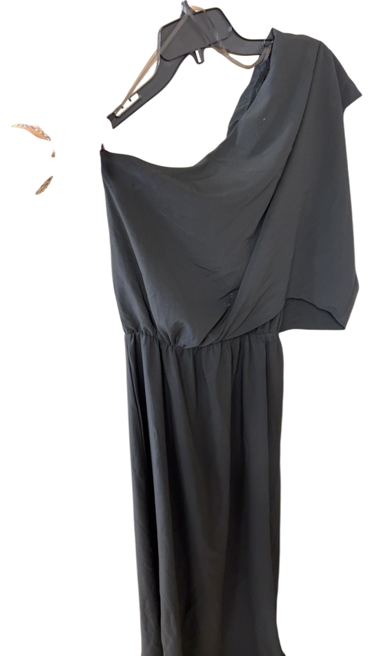 Pink Lily Dress Large Black