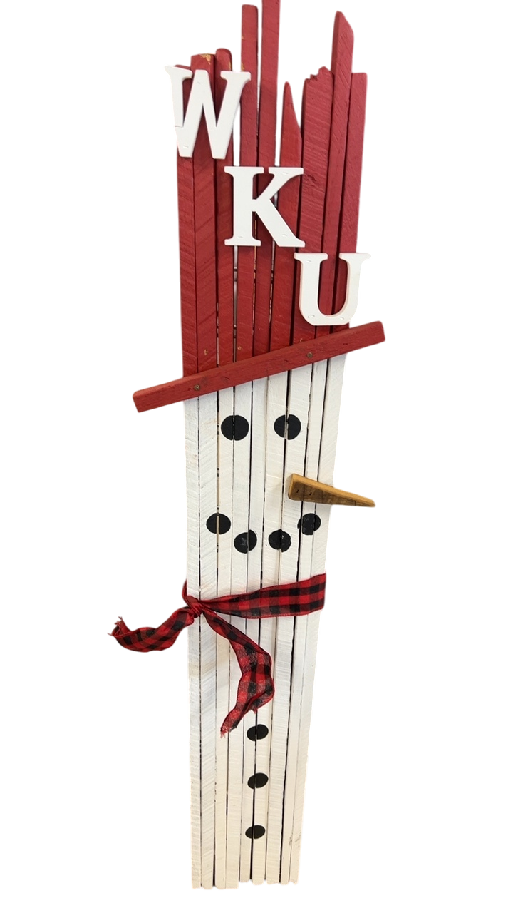 Decorative Item 4ft Red, White, Black, Brown