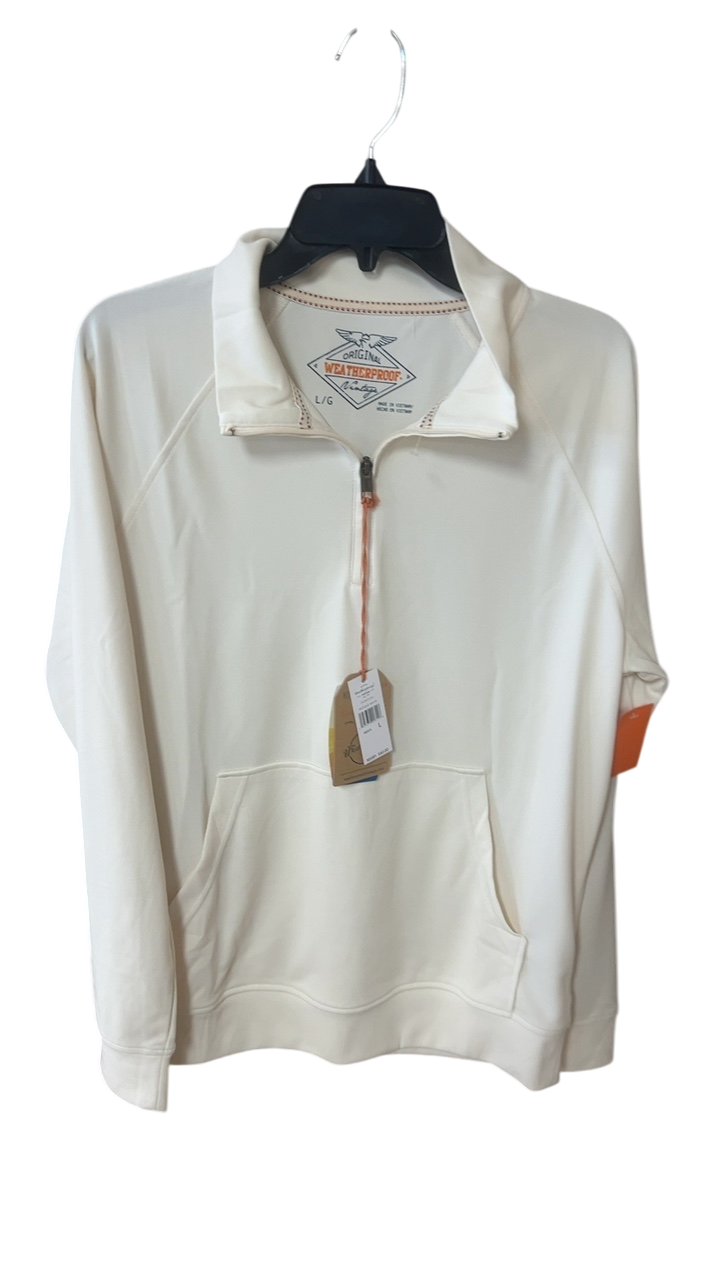 Weatherproof Sweatshirt Cream