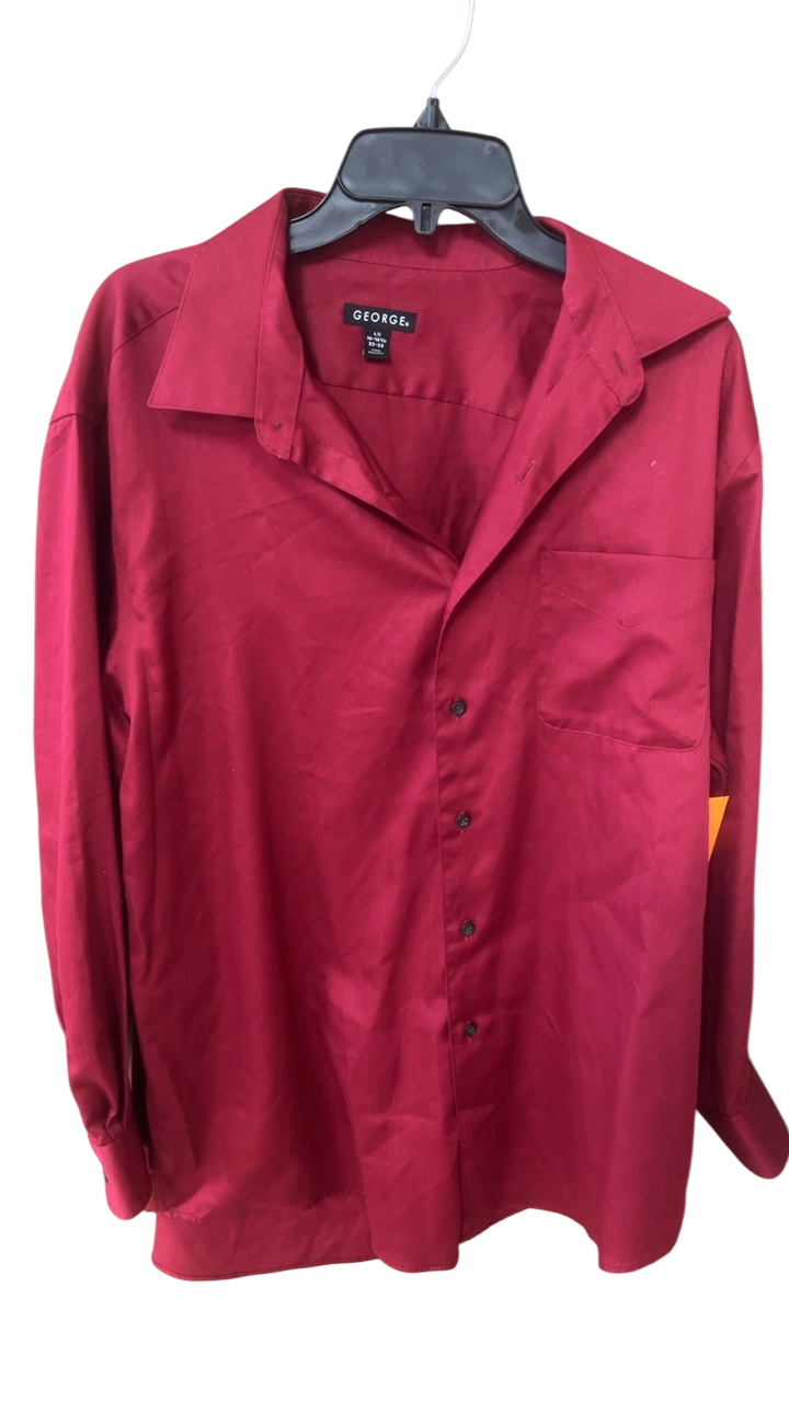 George Shirt MENS Large Red