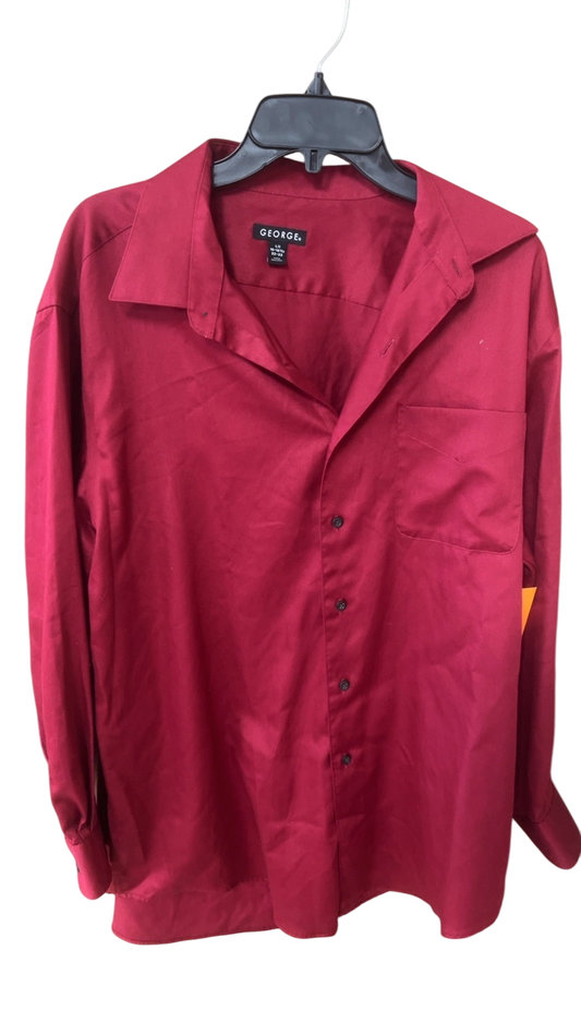 George Shirt MENS Large Red