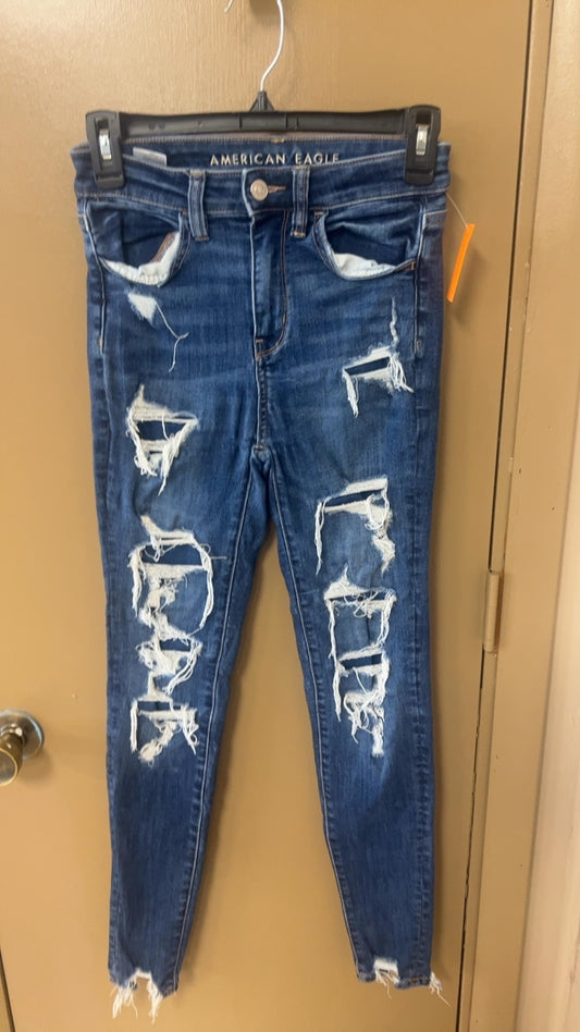 American Eagle Pants 00 Blue