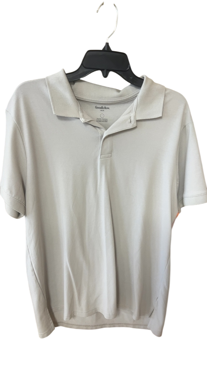 Goodfellow Polo Shirt Large Beige