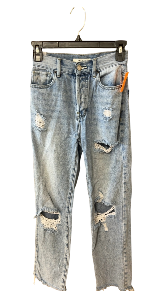 PACSUN Pants 23 Waist Light Blue