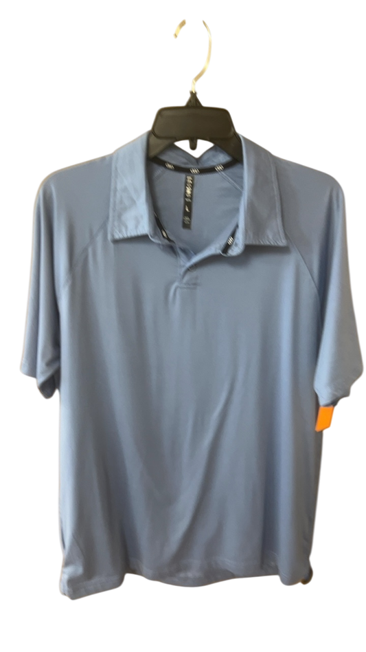 Unbranded Polo Shirt MENS Large Light Blue