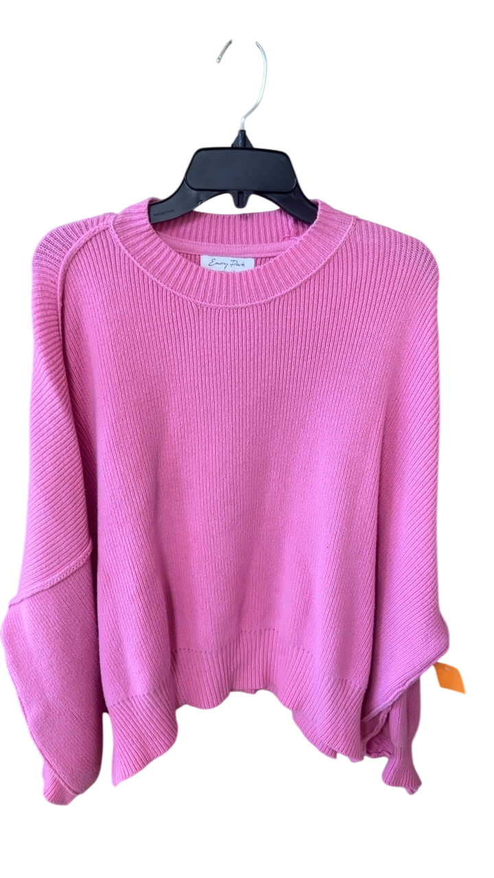 Emmy Park Sweater Small Pink