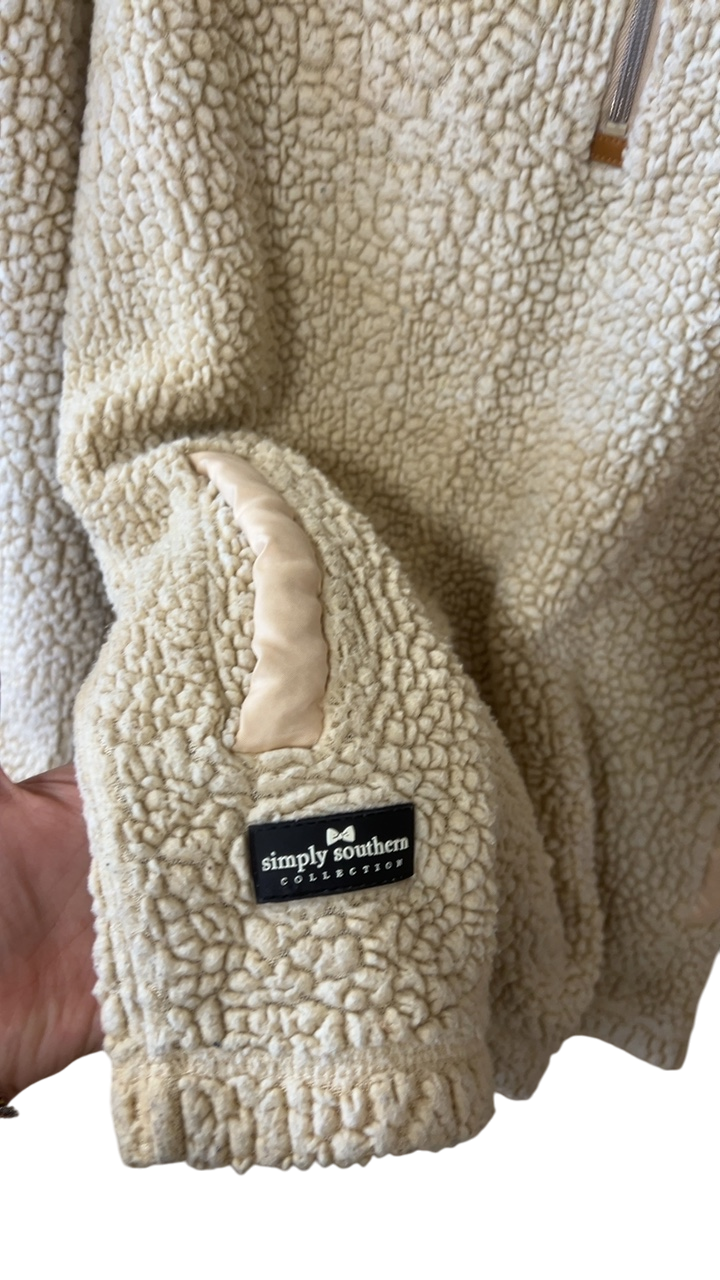Simply Southern Sweater Medium Cream