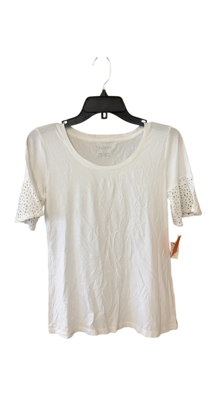TALBOTS T-Shirt Small White