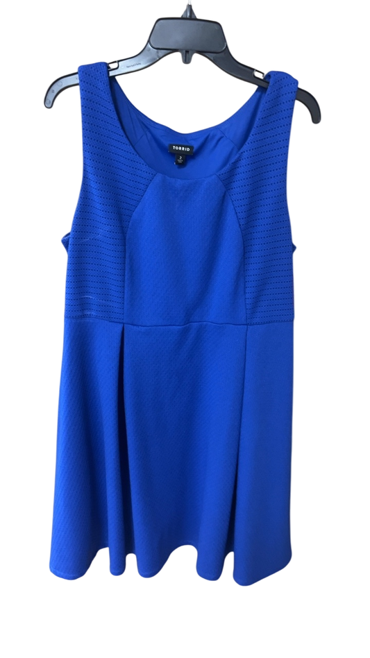 TORRID Dress 2XL Blue