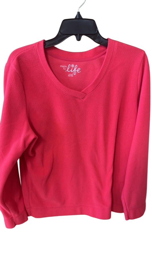 Life Sweater Large Pink