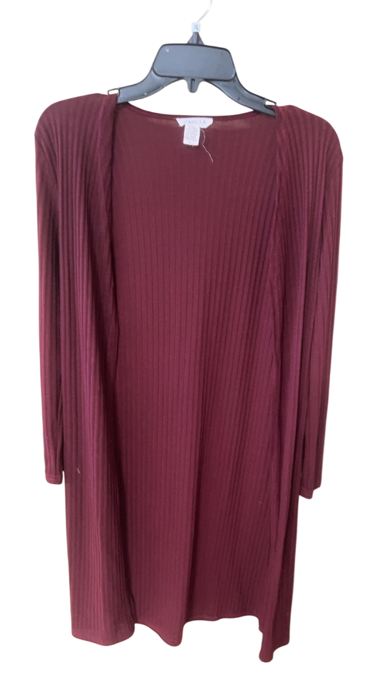 Capella Cardigan Large Burgundy