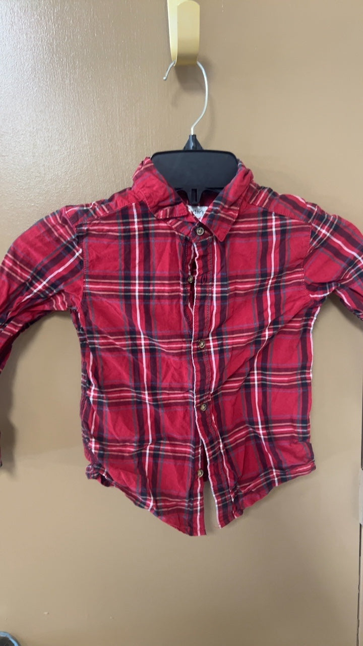 YOUTH Shirt 5T Red