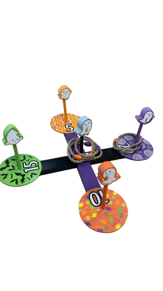 Spooky Ring toss Board Game Multicolor