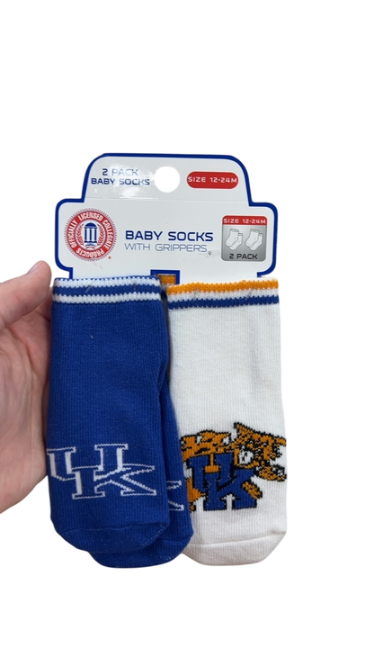UK Socks Blue and White